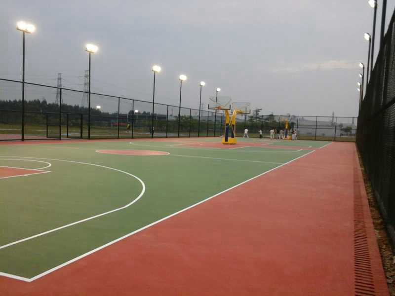 羽毛球场 网球场标准尺寸